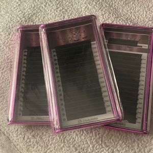 Easy fan black lash extensions 12 mm